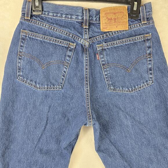 Levi's Blue Straight Leg Women's Jeans - Picture 8 of 15